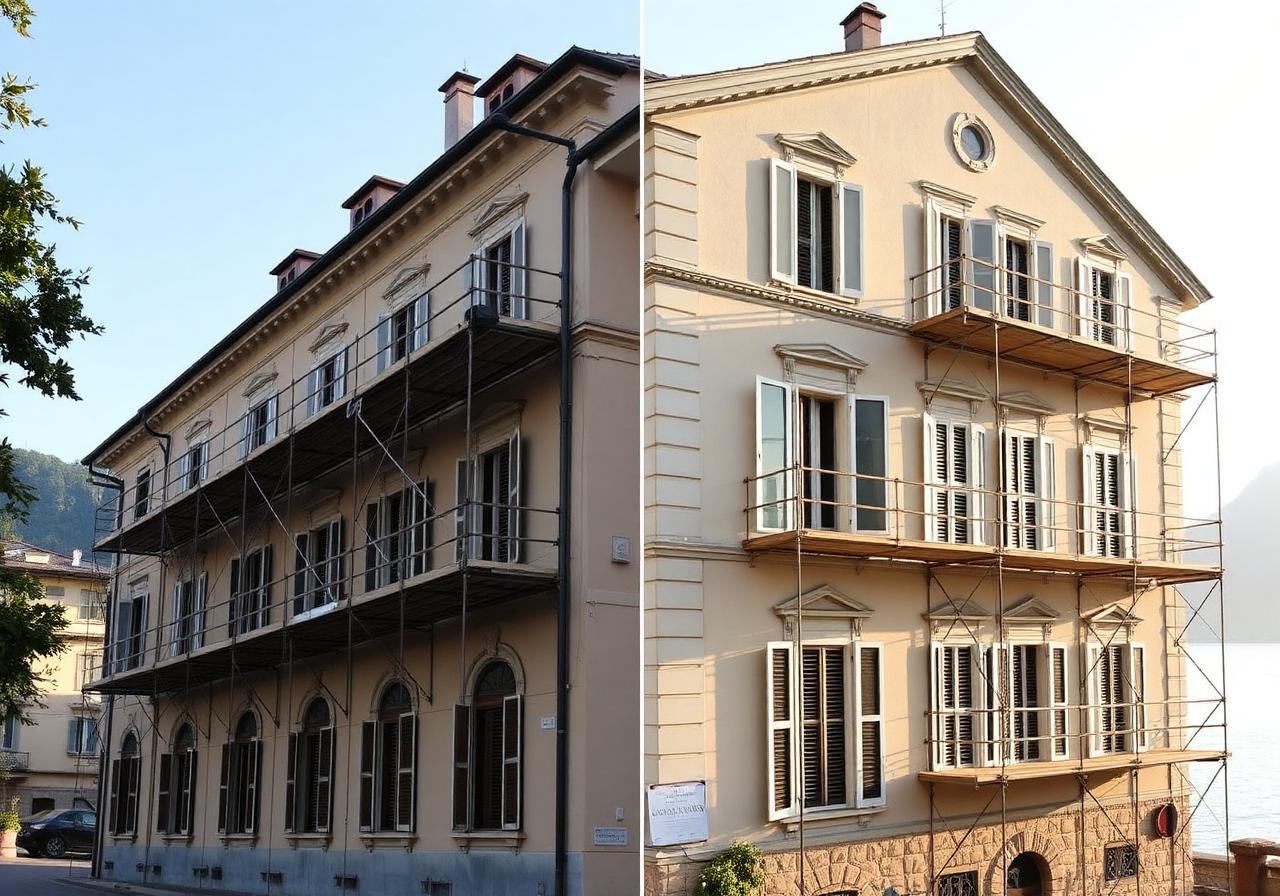 Restauro facciata storica